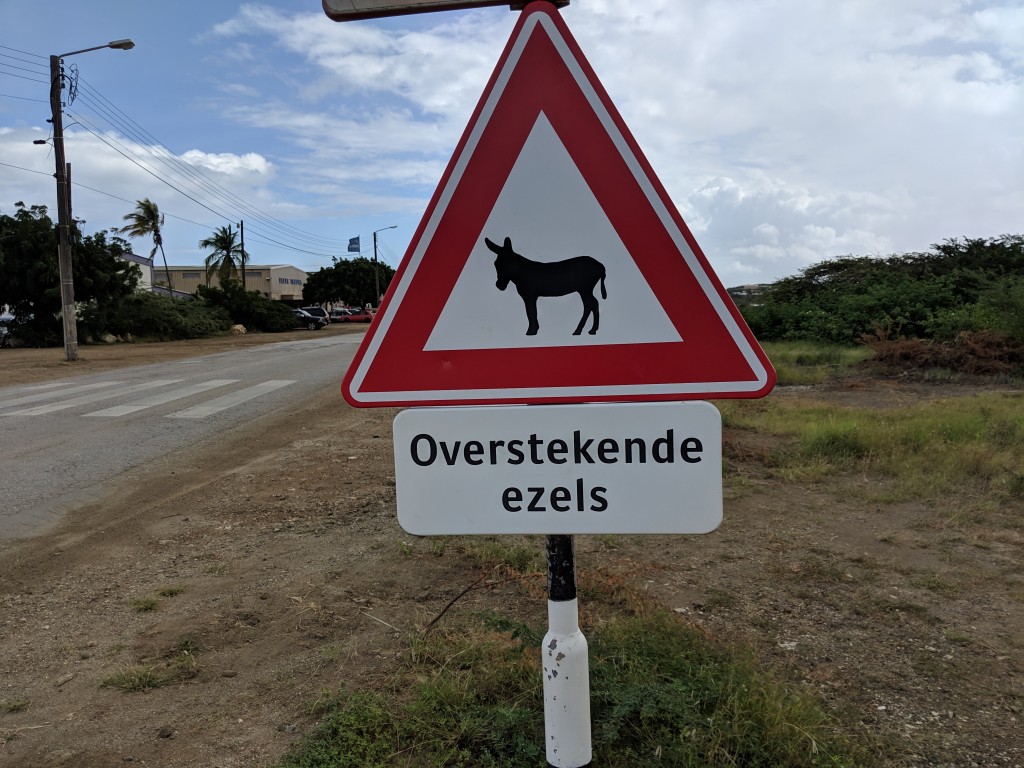 Bonaire-Dutch sign