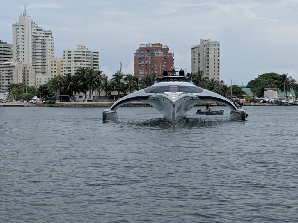 Yacht Adastra, Cartagena