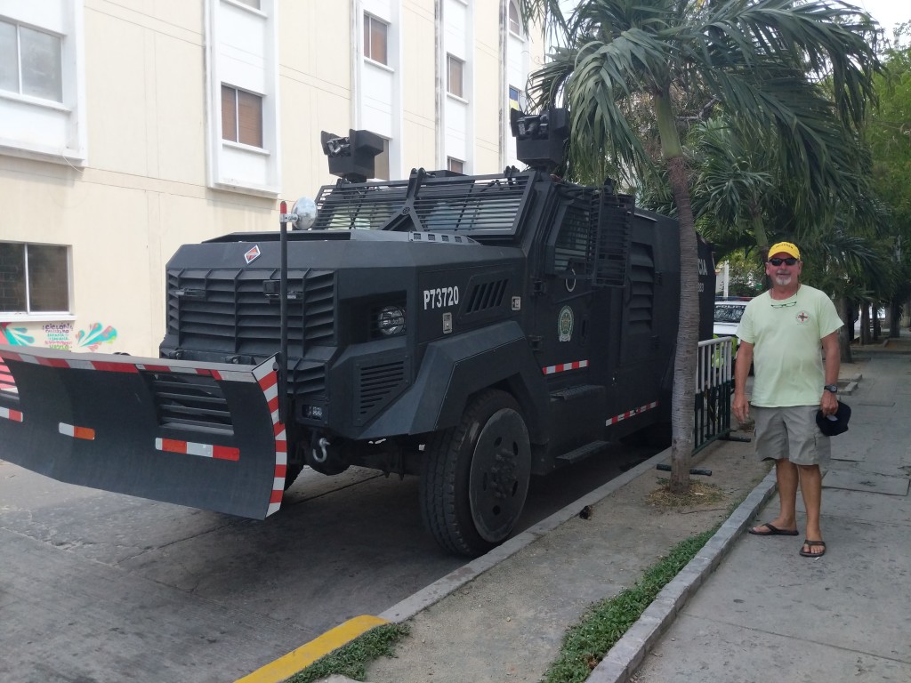 Police Vehicle, Santa Marta