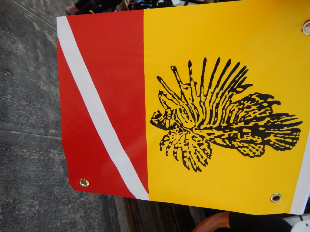Lionfish Dive Flag