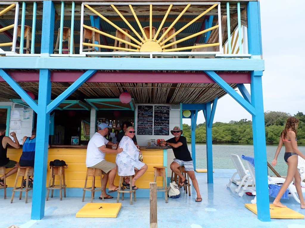 Bocas Towne- Floating Bar