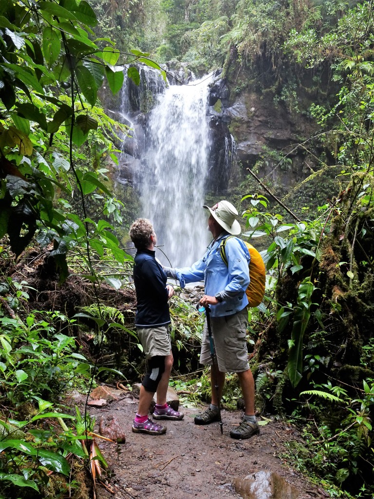 Lost waterfall hike, Boquete