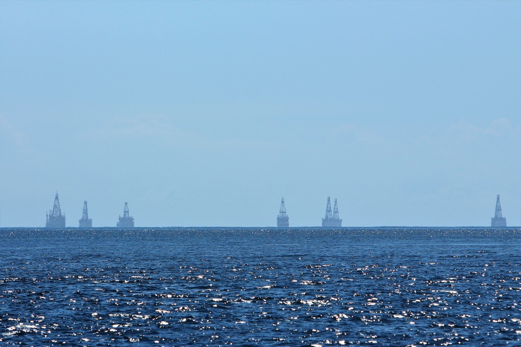 Trini Gulf of Pariah Gas Platforms